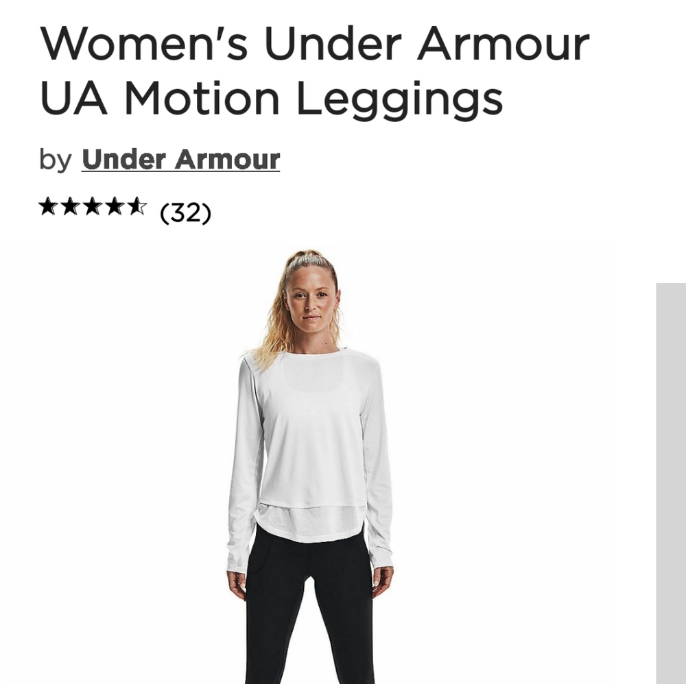 NEW UnderArmour leggings